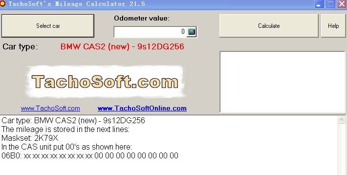 Tachosoft Mileage Calculator V21.5 Software Display-1