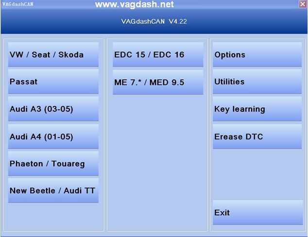VAG DASH CAN