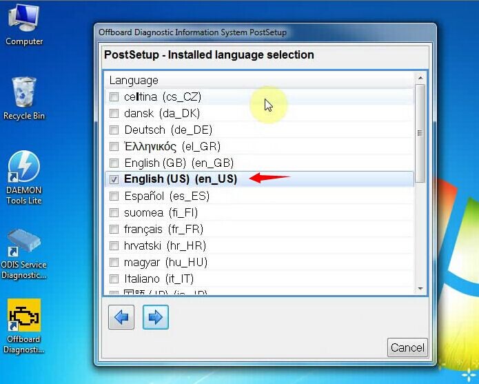 Language Select Display 1