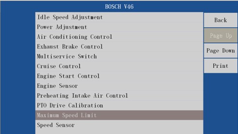 VDSA-HDECU Diesel ECU Flashing Tool function 7