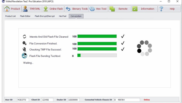 Volvo Intermediate Storage File Encryptor/Decryptor Visfed Revolation Tea2 Professional 2019 (APCI)