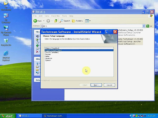 Toyota V9.30 Supported languages