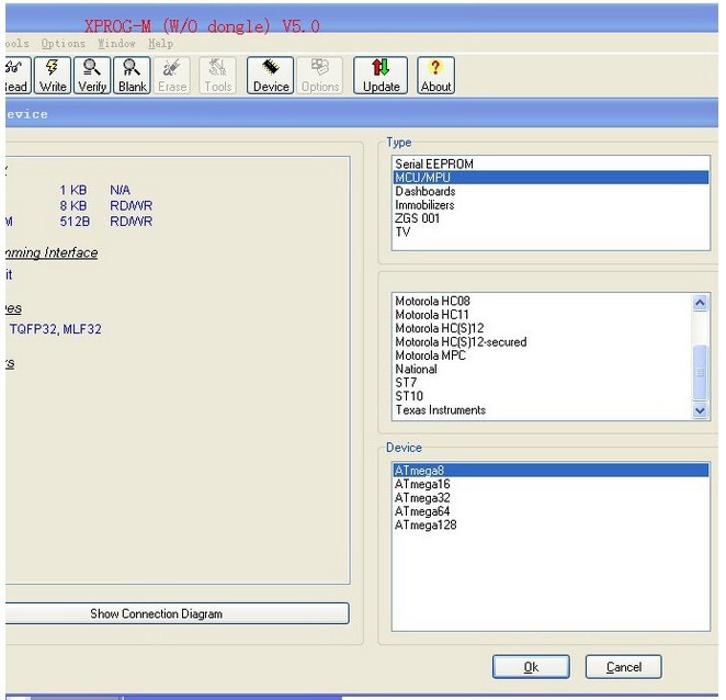 Difference between XPROG-M V5.3 and V5.0