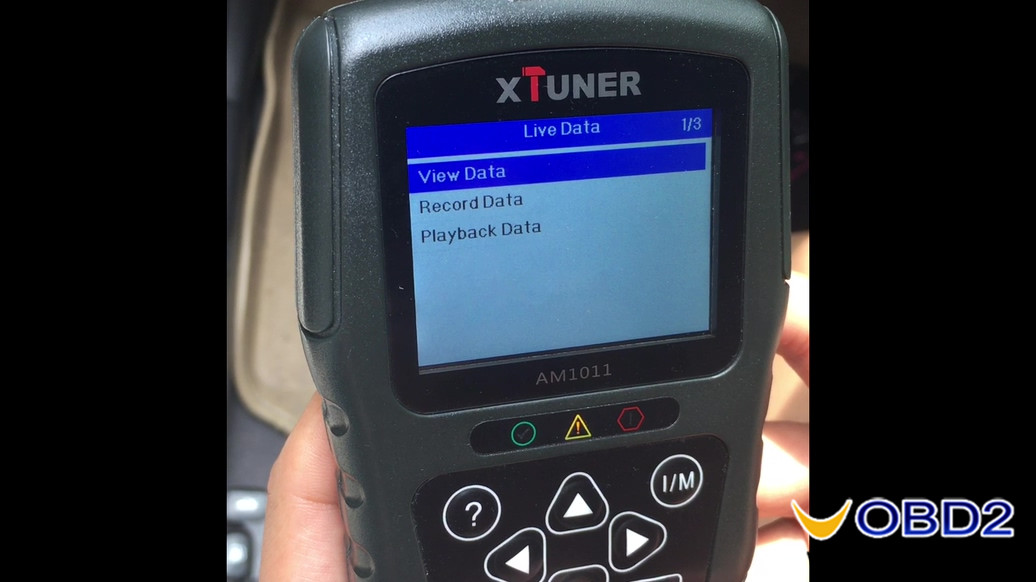 xtuner am1011 scanner view data