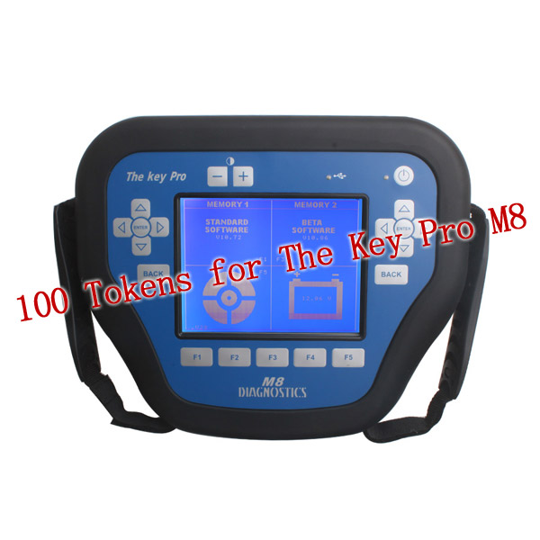 images of 100 Tokens for The Key Pro M8 Auto Key Programmer M8 Diagnosis Locksmith Tool
