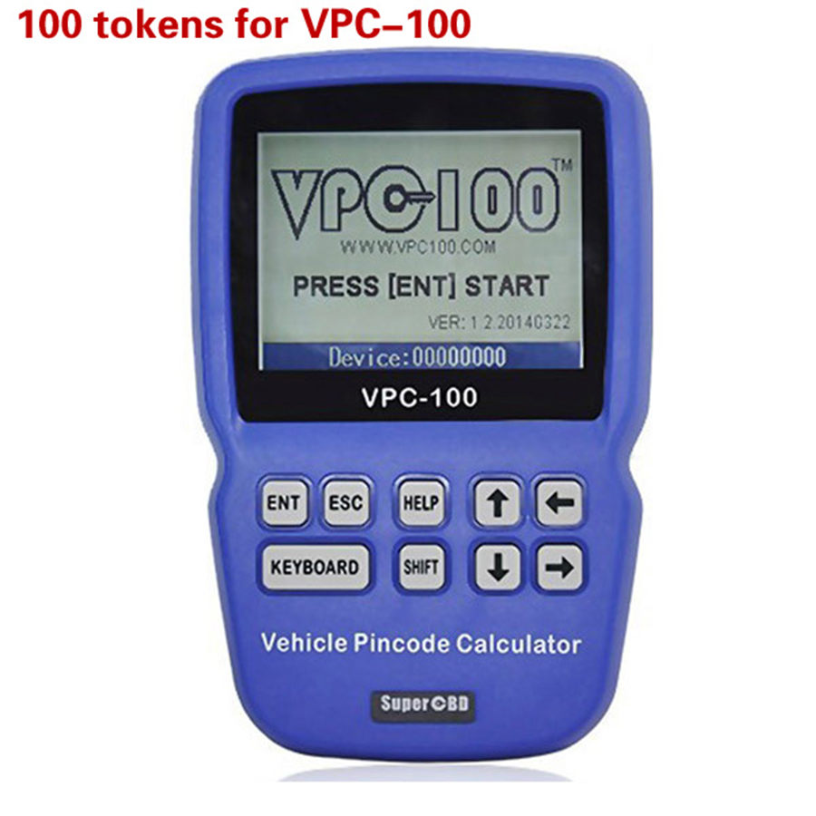 images of 100 Tokens for VPC-100 Hand-Held Vehicle Pin Code Calculator