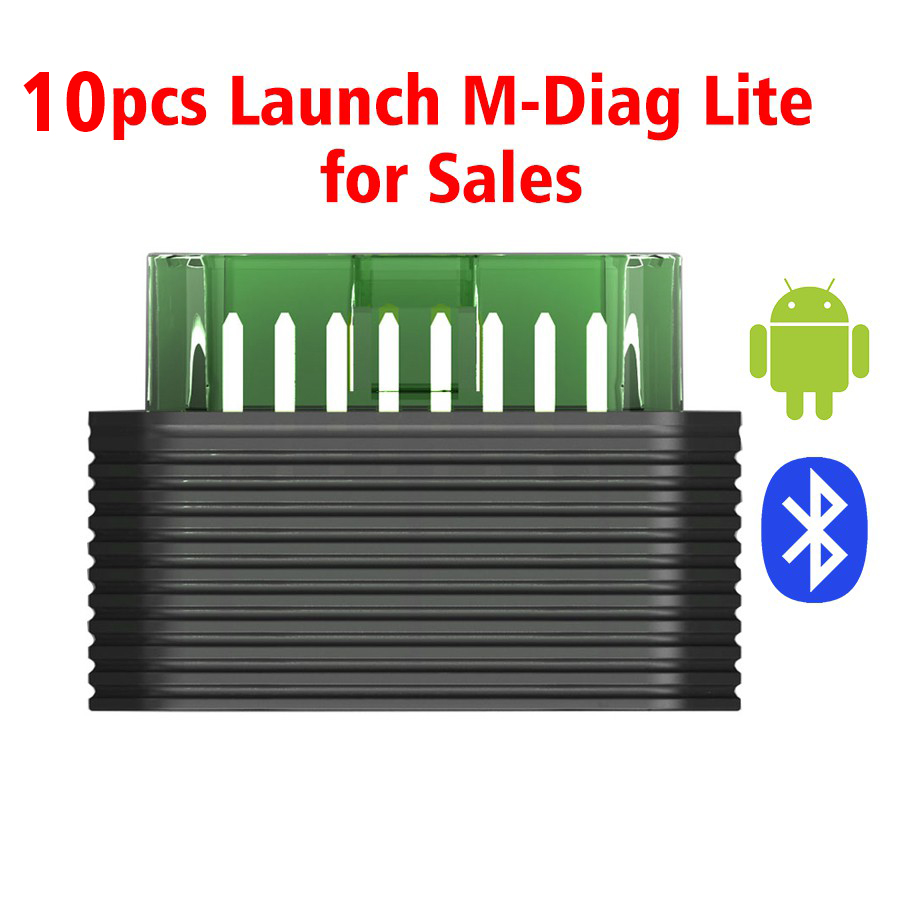 images of 10pcs/lot Original Launch Golo M-Diag Lite EZdiag for IOS Android Built-in Bluetooth OBDII Diagnostic Tool with Special Functions Free Shipping by DHL