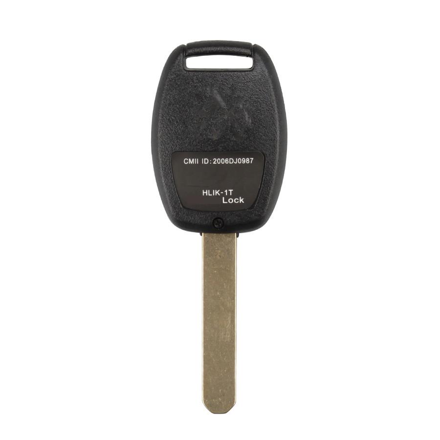 images of Remote Key 3 Button and Chip Separate ID:8E (433 MHZ) For 2005-2007 Honda Fit ACCORD FIT CIVIC ODYSSEY