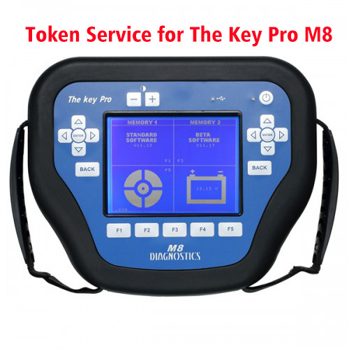 images of Tokens for The Key Pro M8 Auto Key Programmer M8 Diagnosis Locksmith Tool No Limitation