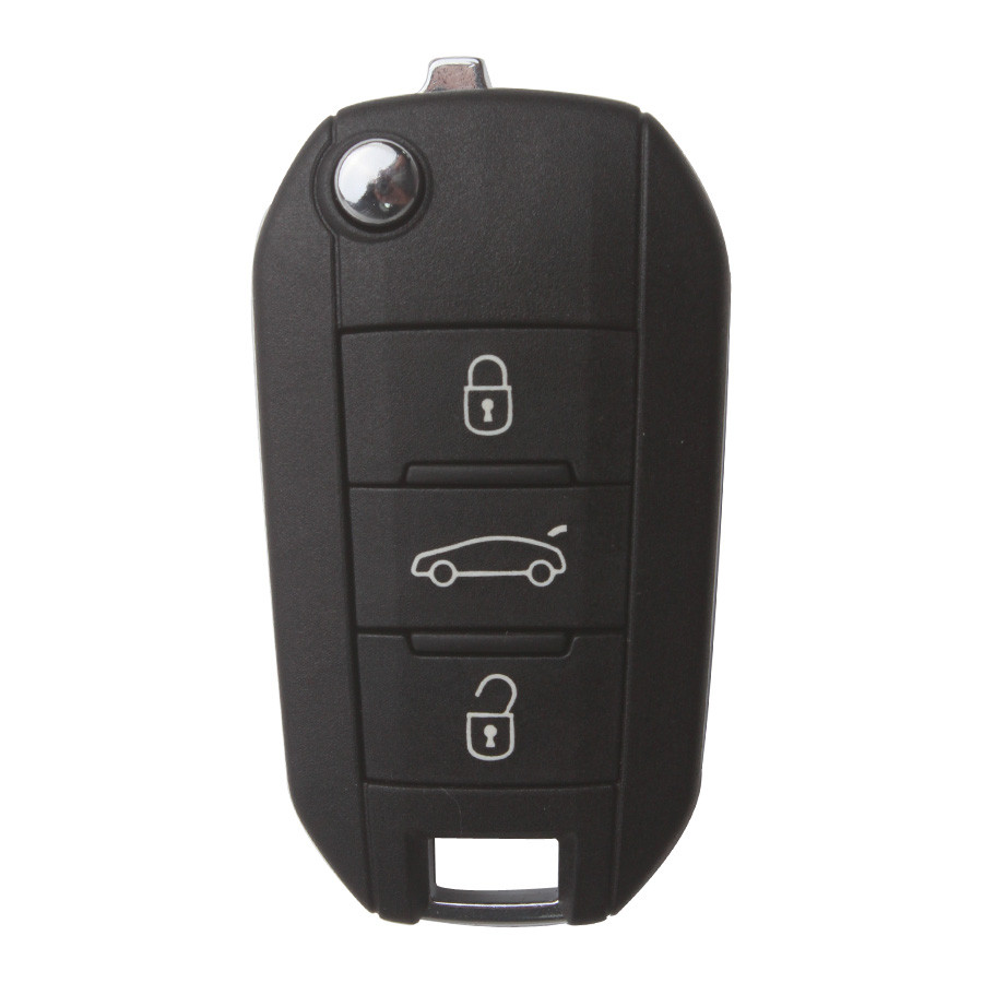 images of 3 Button 433MHZ Remote Key for Original Peugeot 508