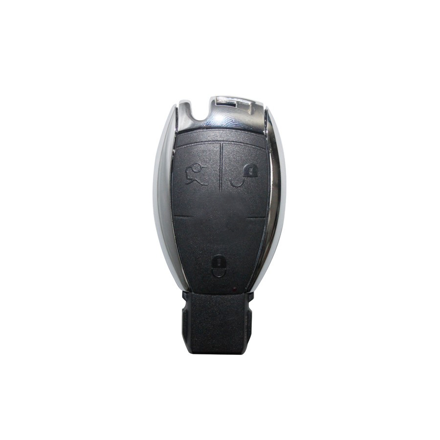 images of 3 Button Chrome Smart Key Shell for Mercedes Benz