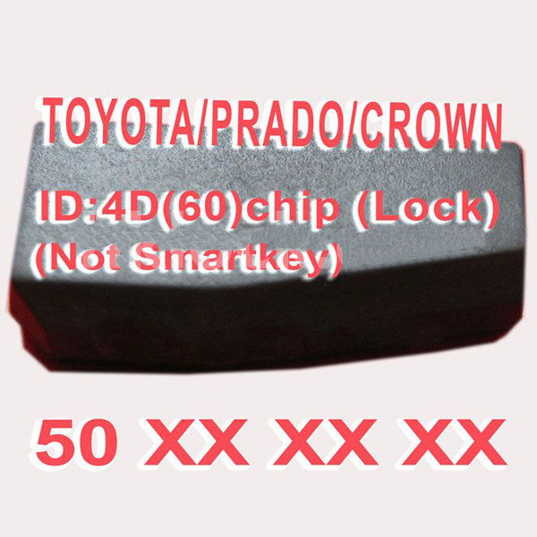 images of 4D(60) Duplicabel Chip 50xxx (Not Smart Key) for Toyota/Prado/Crown 10pcs/lot