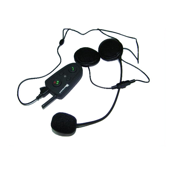 images of 500M Motorcycle Helmet Headsets Intercom Bluetooth Handsfree Kit 2pcs/lot