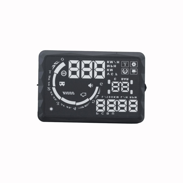 images of New 5.5" LED OBD-II HUD Head Up Display Over Speeding Warning S5