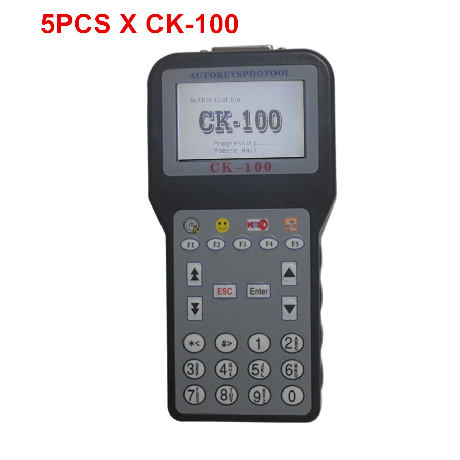 images of 5pcs CK-100 Auto Key Programmer V45.02 SBB The Latest Generation