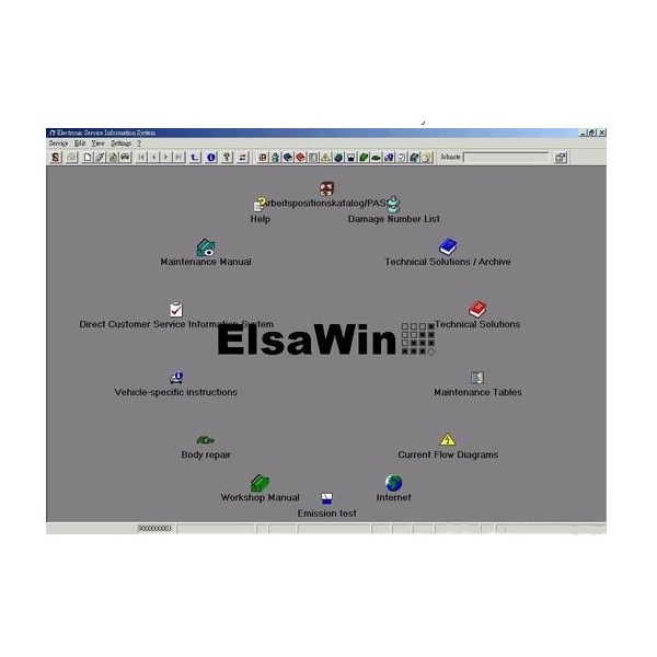 images of Elsawin 4.0 For Audi-VW-Skoda-Seat