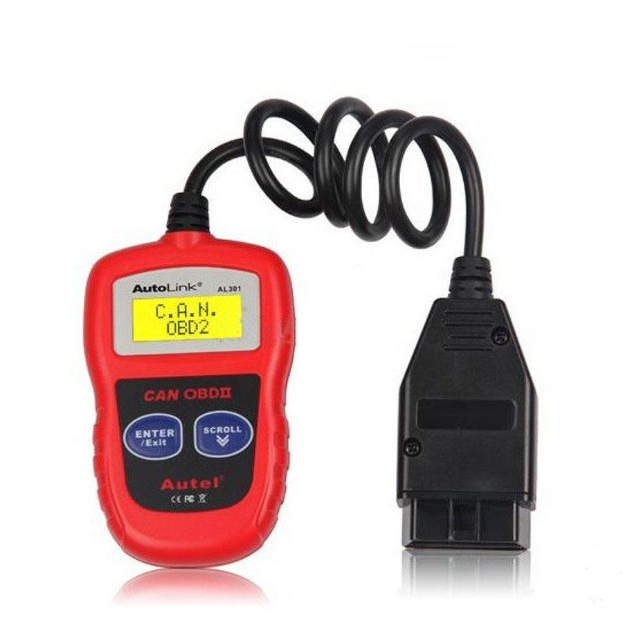images of Autel AutoLink AL301 OBDII/CAN Code Reader Clear DTCs Easiest-To-Sse Tool For DIY Customers