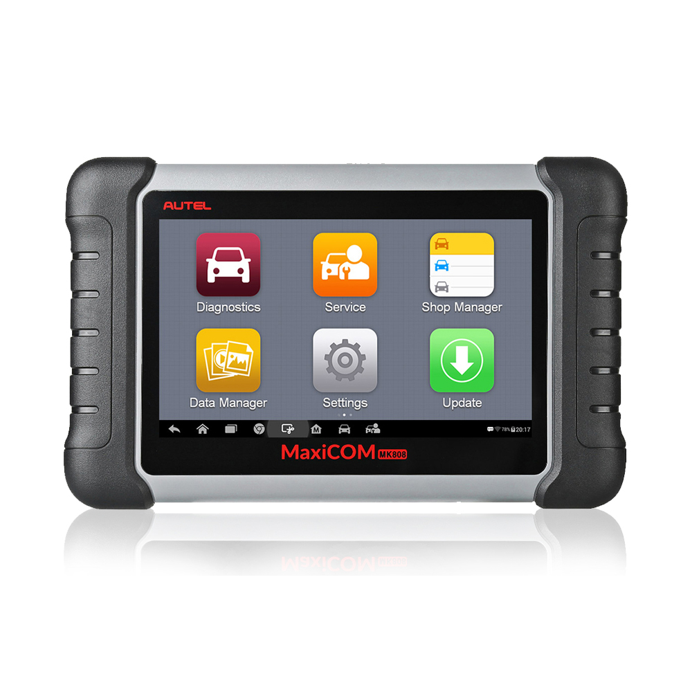 images of Autel MaxiCOM MK808 OBD2 Diagnostic Scan Tool with All System and Service Functions (MD802+MaxiCheck Pro)