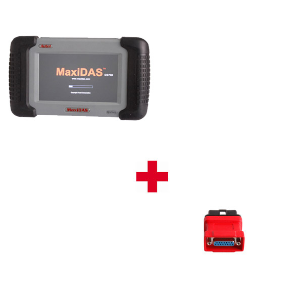 images of Autel MaxiDAS DS708 Plus DS708 OBD 16 Pin Adaptor Free Shipping by DHL