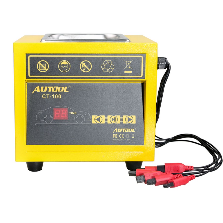 images of AUTOOL CT100 CT-100 Petrol Injector Ultrasonic Fuel Injector Cleaner Machine for Car Motorcycle 110V/220V