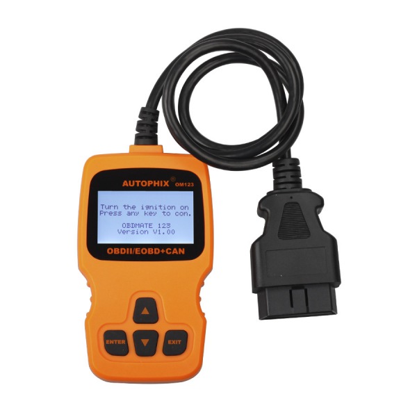 images of AUTOPHIX OM123 OBD2 EOBD CAN Hand-held Engine Code Reader (Orange Color)