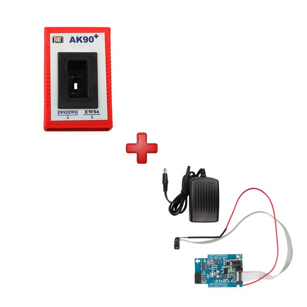 images of AK90 Key Programmer for BMW Plus K-LINE 0D46J EWS Adapter