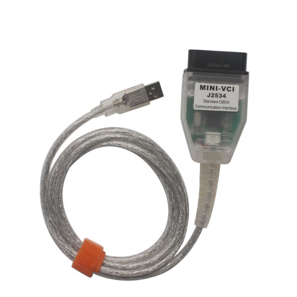 images of MINI VCI for TOYOTA V13.00.022 Single Cable Support Toyota TIS OEM Diagnostic Software