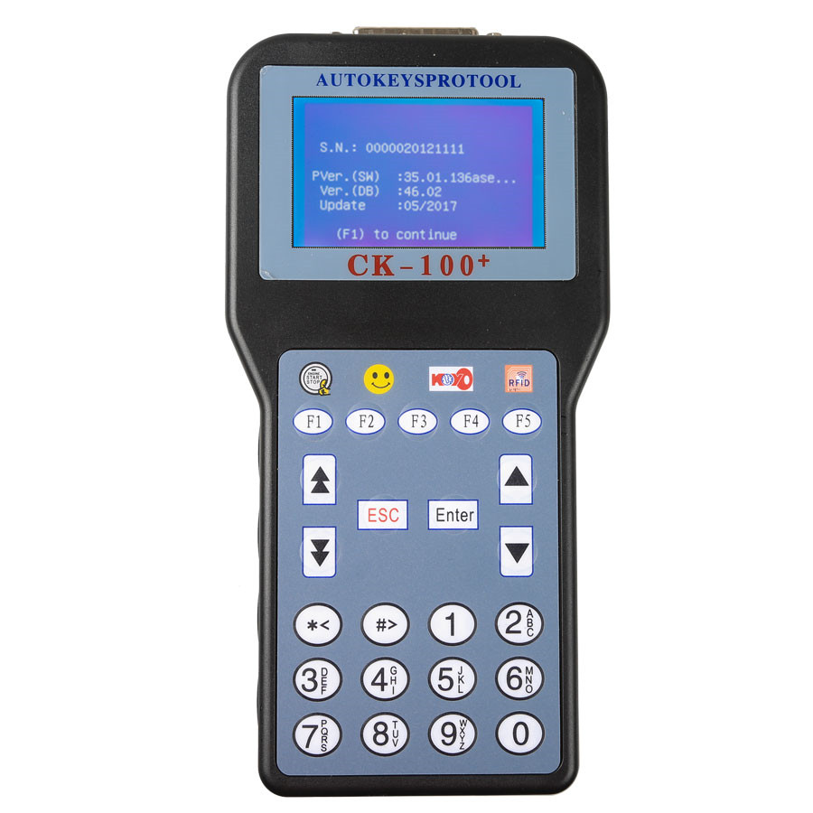 images of Newest V46.02 CK-100 CK100 Auto Key Programmer With 1024 Tokens  Add New Car Models(Ford, Honda and Toyota)