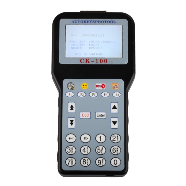 images of Latest V45.09 CK-100 CK100 Auto Key Programmer Plus AT89C51CC03U NXP Fix Chip