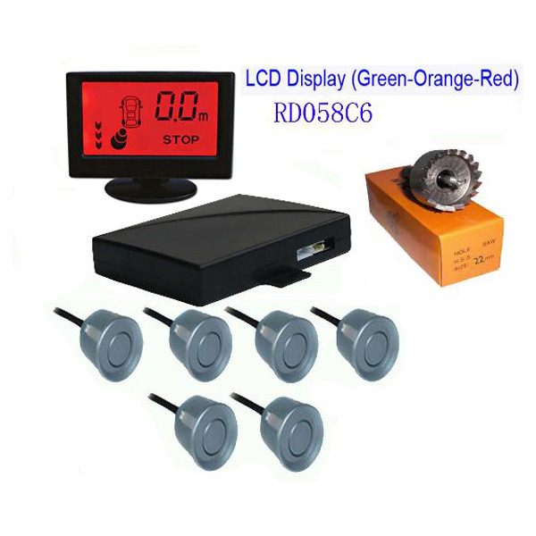 images of Colorful LCD With 6 Sensors Parking Sensor