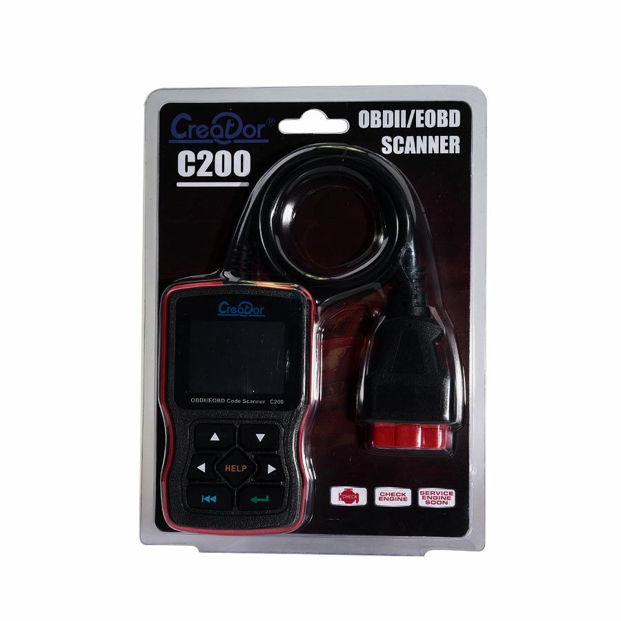 images of Creator C200 OBDII/EOBD Code Reader