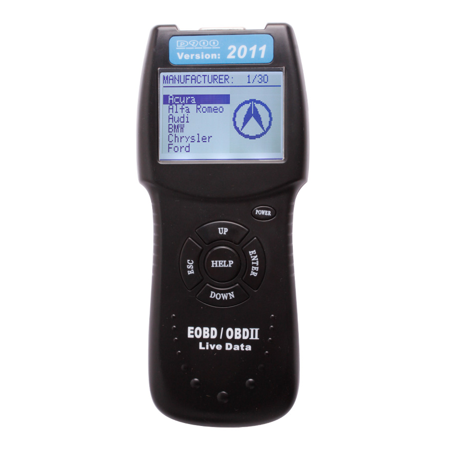 images of D900 CANBUS OBD2 Live PCM Data Code Reader 2011 Version