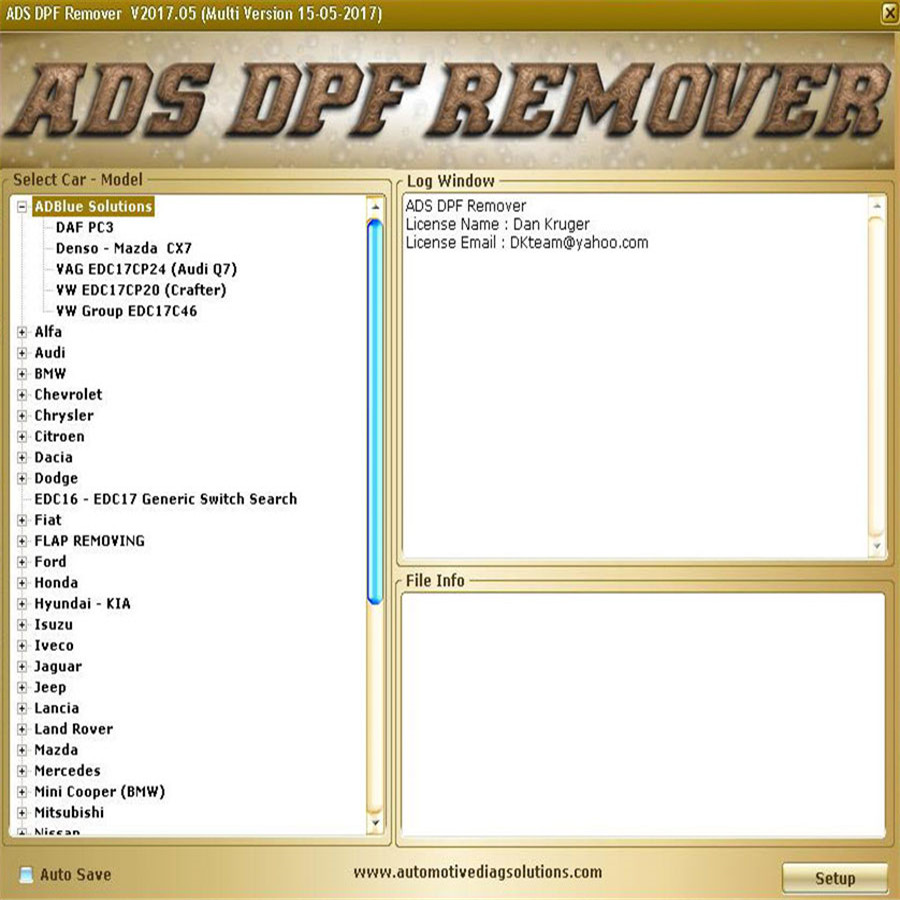 images of Professionale DPF+EGR REMOVER 3.0 Lambda Hotstart Flap,O2, DTC 2 Software Full 2017.5 version