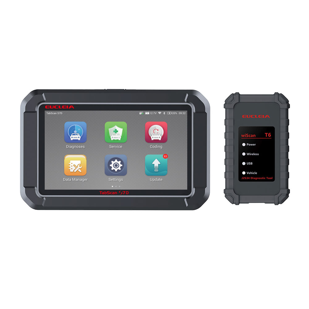 images of EUCLEIA TabScan S7D Auto Intelligent Dual-mode Diagnostic System