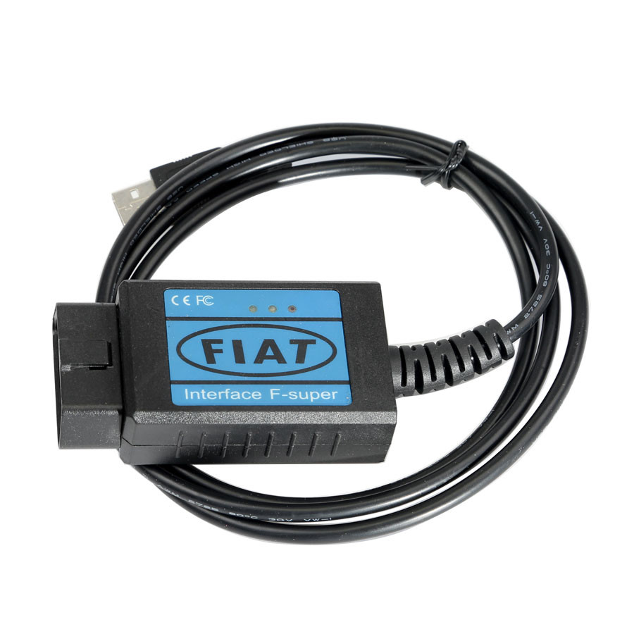images of Fiat Scanner OBD2 EOBD USB Diagnostic Cable