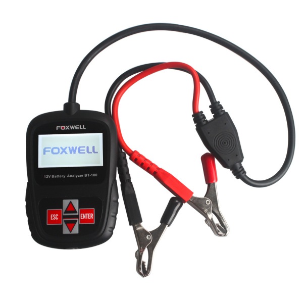 images of FOXWELL BT100 12V Car Battery Tester for Flooded, AGM, GEL