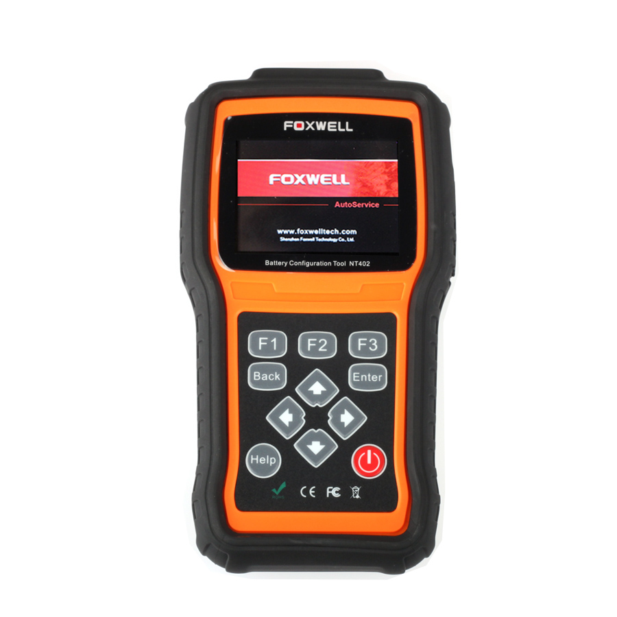 images of Foxwell NT402 Battery Configuration Tool