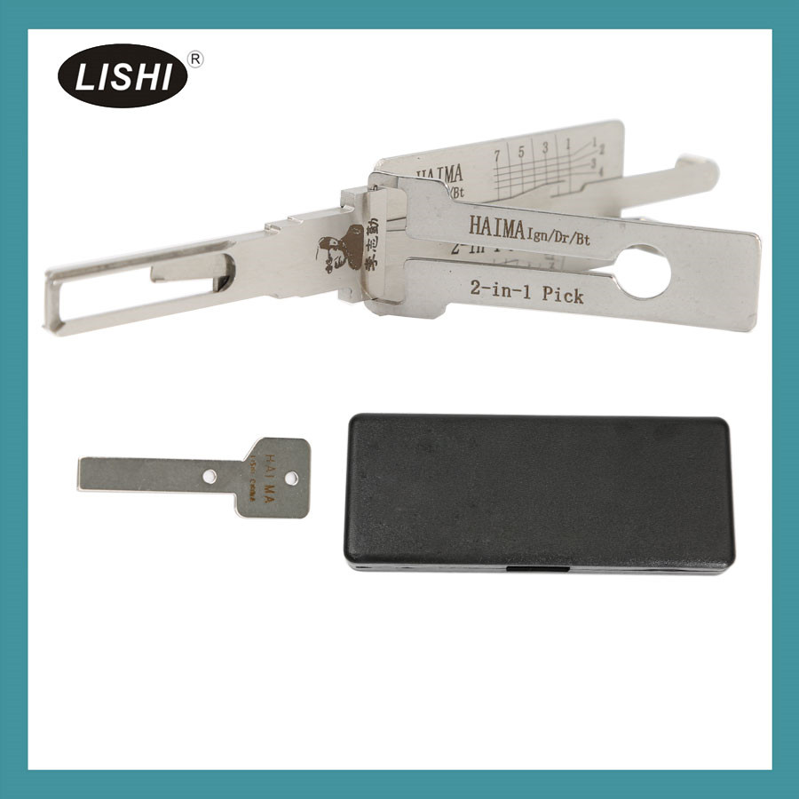 images of LISHI HAIMA 2 in 1 Auto Pick and Decoder for HAIMA