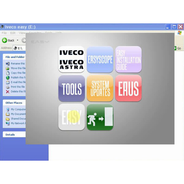 images of Iveco Easy E.A.SY (Electronic Advanced System) Software and Keygen with Database