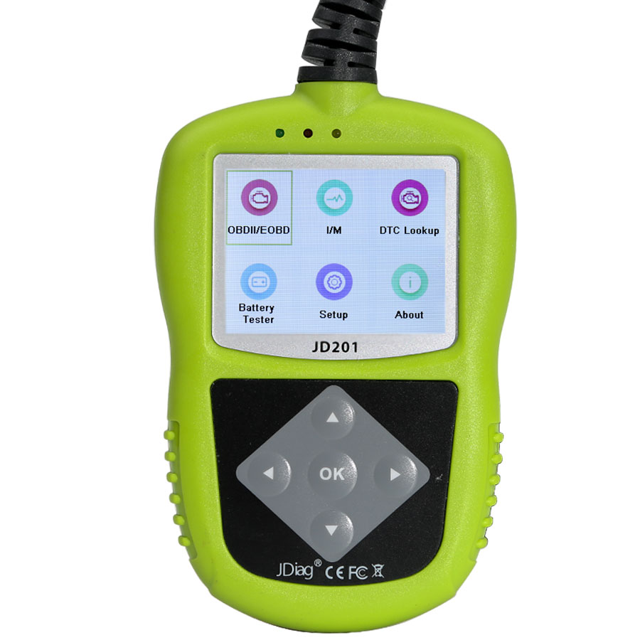 images of JDiag JD201 Code Reader for OBDII/EOBD/CAN