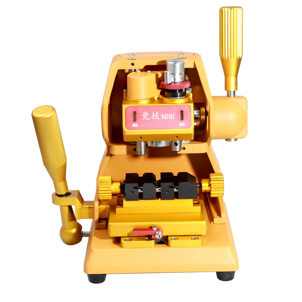 images of JINGJI Mini Vertical Key Cutting Machine Refined Version