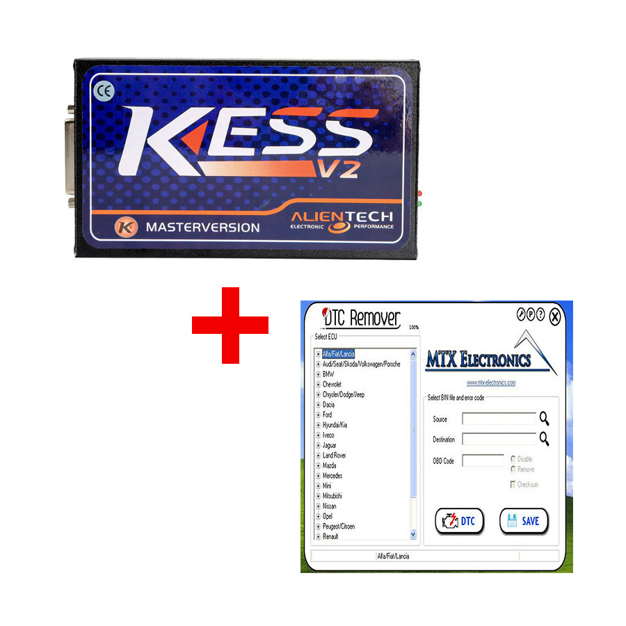 images of Kess V2 V5.017 Online Version Plus DTC Remover Ver:1.8.5 Software