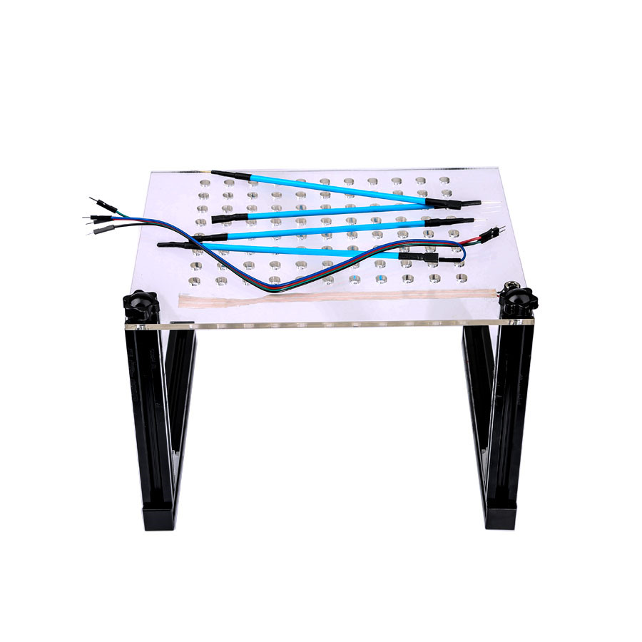 images of LED BDM Frame with Mesh and 4 Probe Pens for FGTECH BDM100 KESS KTAG K-TAG ECU Programmer Tool