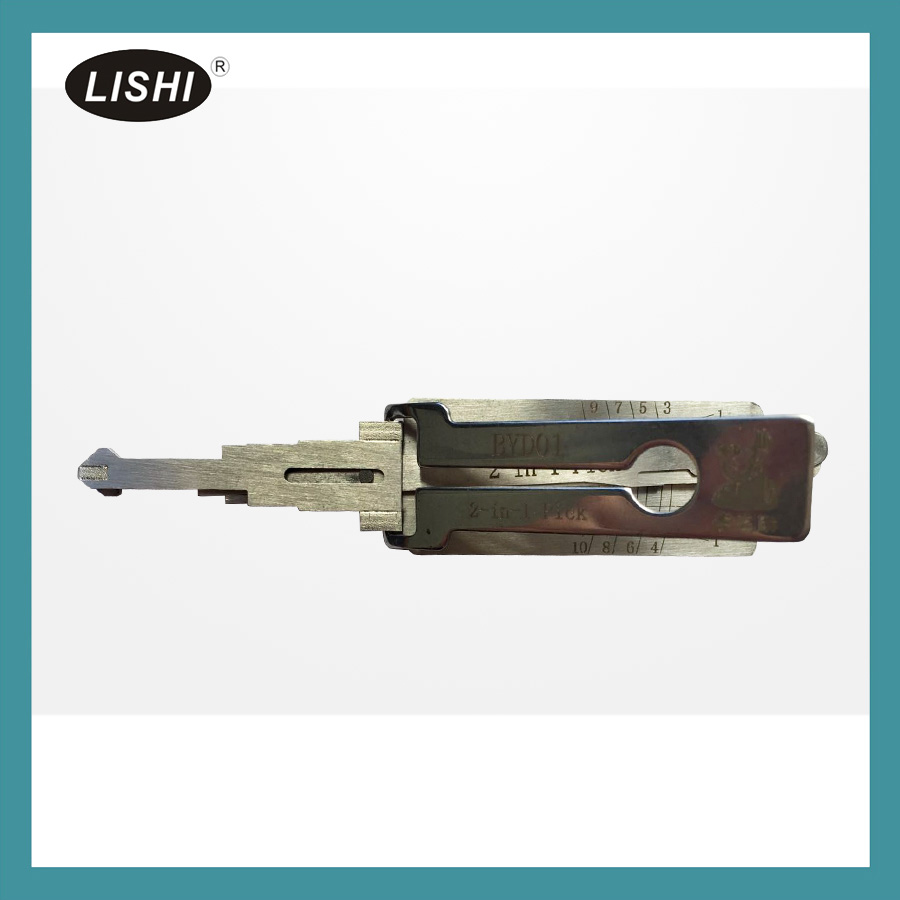images of LISHI BYDO1 2 in 1 Auto Pick and Decoder (Left) for BYD
