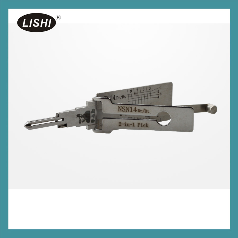 images of LISHI NSN14 2-in-1 Auto Pick and Decoder For Nissan Subaru