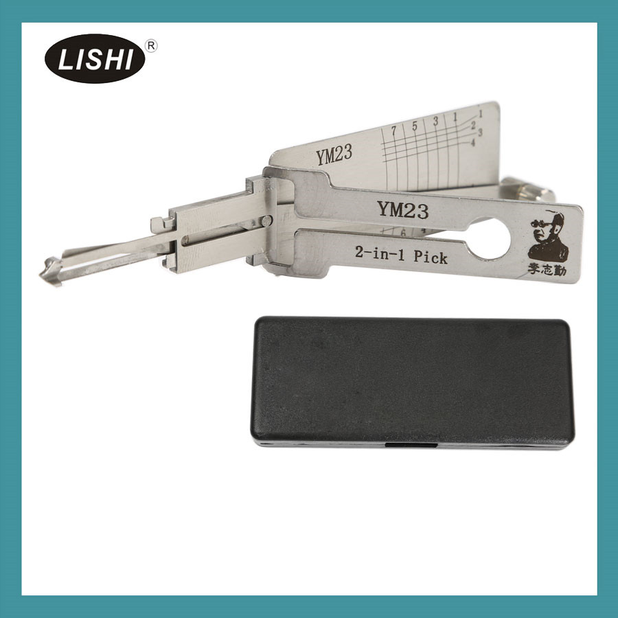 images of LISHI YM23 2 in 1 Auto Pick and Decoder for Benz Smart