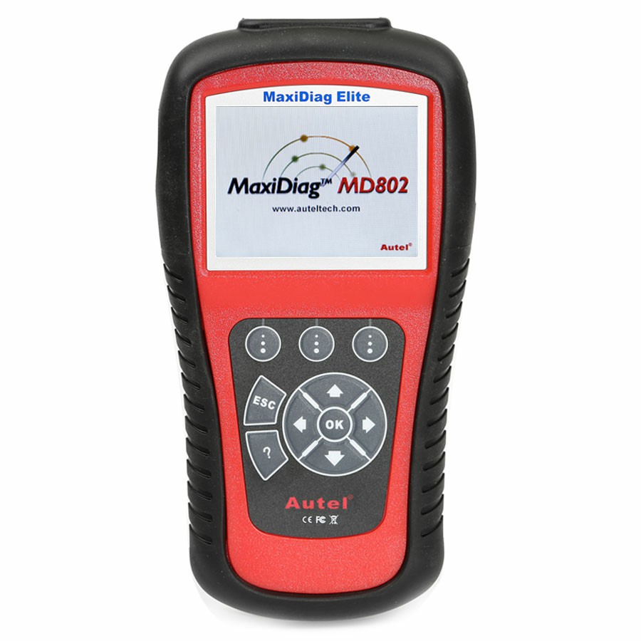 images of MaxiDiag Elite MD802 For 4 System With Datastream Model Engine,Transmission,ABS and Airbag Code Scanner