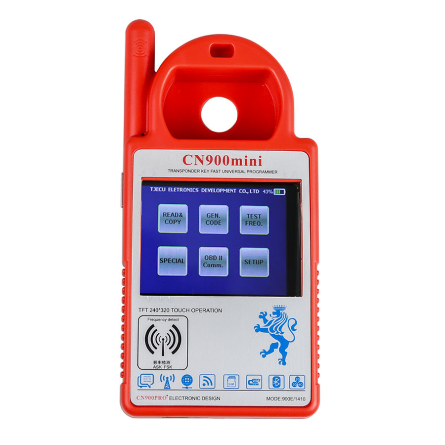 images of V5.18 CN900 Mini Transponder Key Programmer Support Multi-Language for 4C 46 4D 48 G Chips