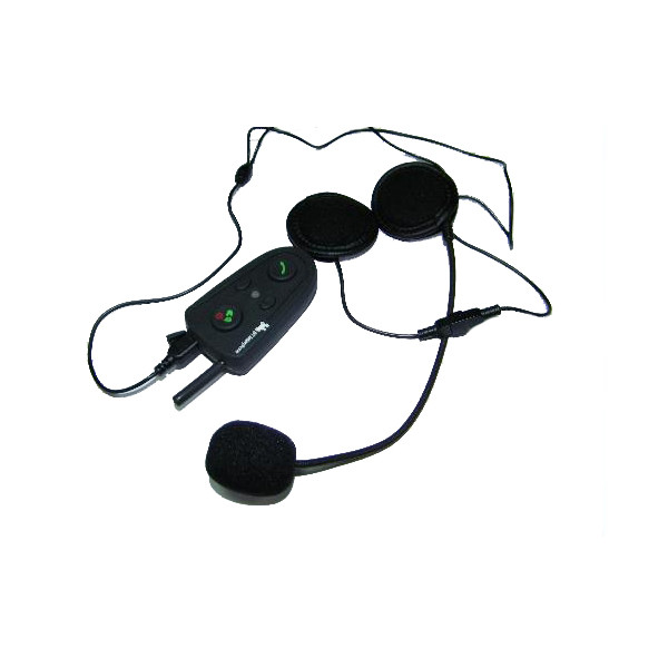 images of Motorcycle Helmet Headsets Intercom Bluetooth Handsfree Kit 100M