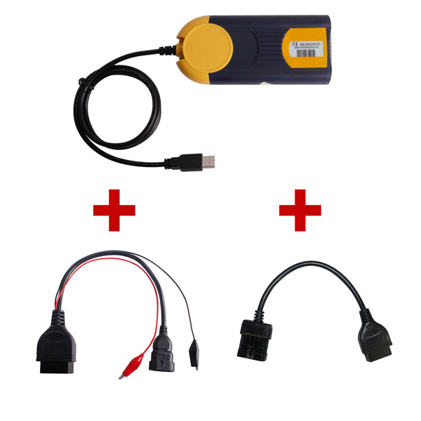 images of 2013V Multi-Diag Access J2534 Plus Opel 10Pin To OBD OBD2 16PIN Plus Fiat 3Pin Alfa Lancia To 16 Pin